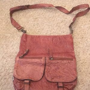 Tan crossbody bag